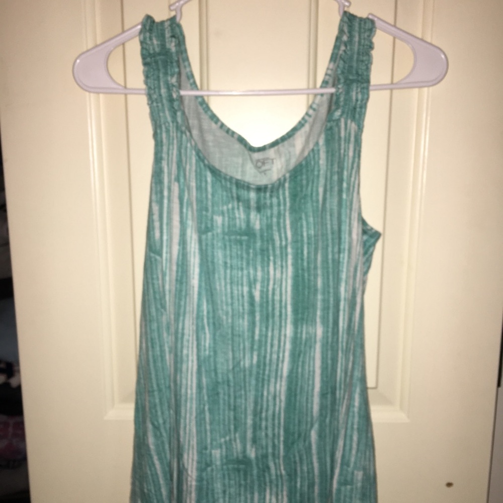 Blue tank top